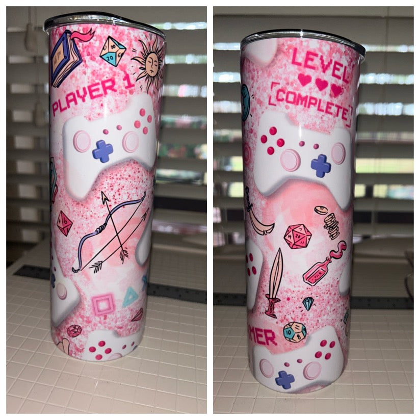 Girl Gamer Tumbler