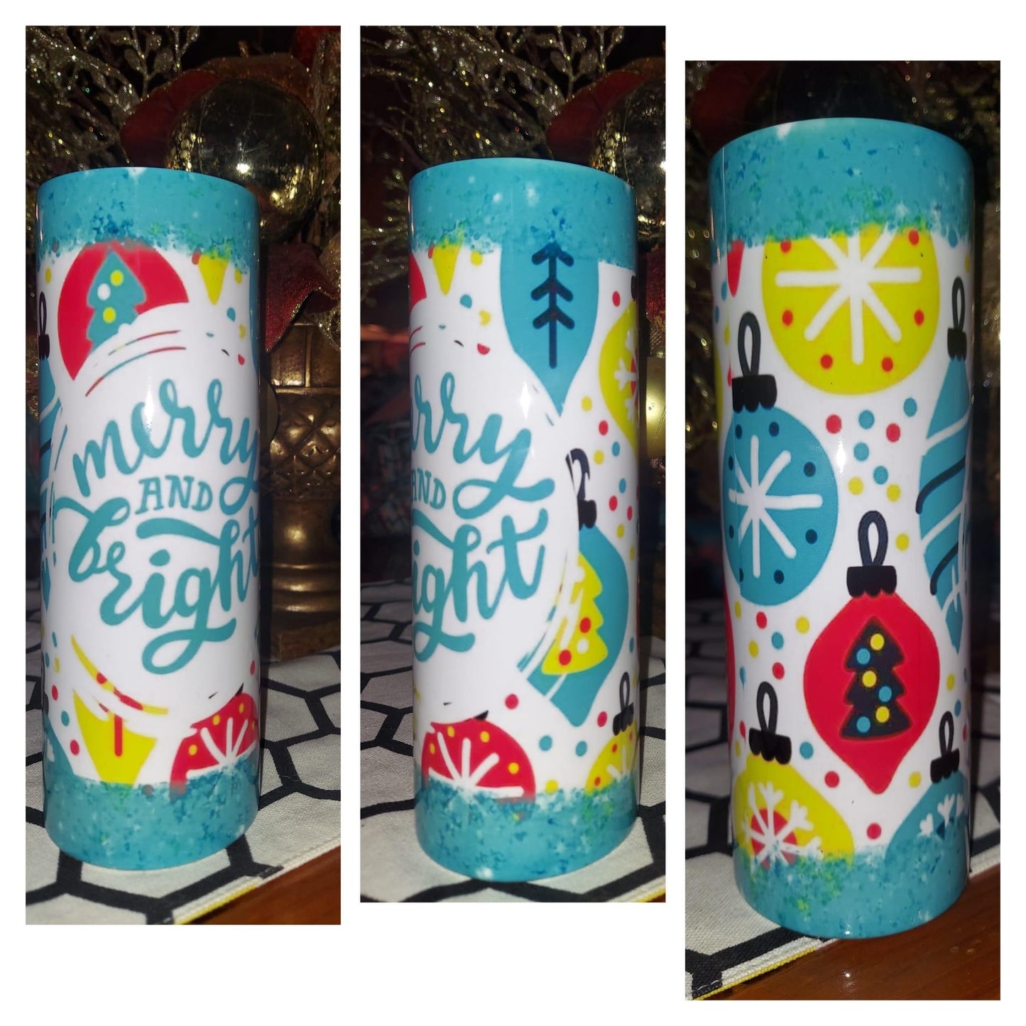 Merry and Bright Tumbler