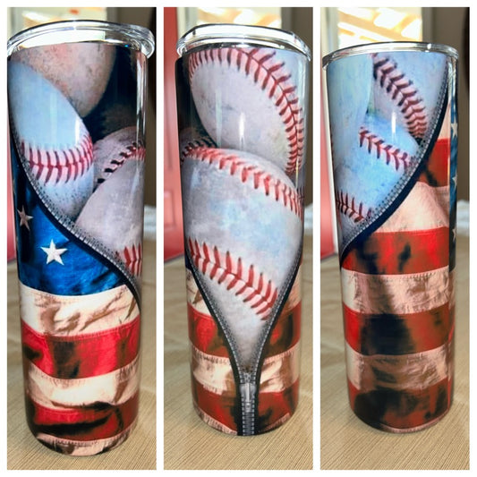 American Baseball Tumbler