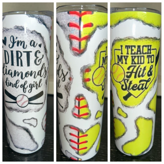 Baseball/Softball #2 Tumbler