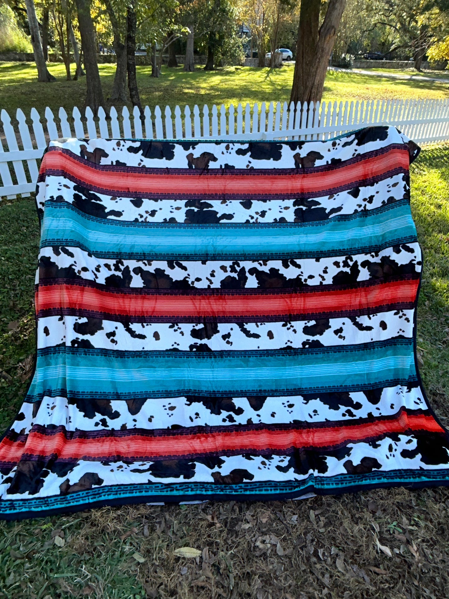 Stripe Delight King Blanket